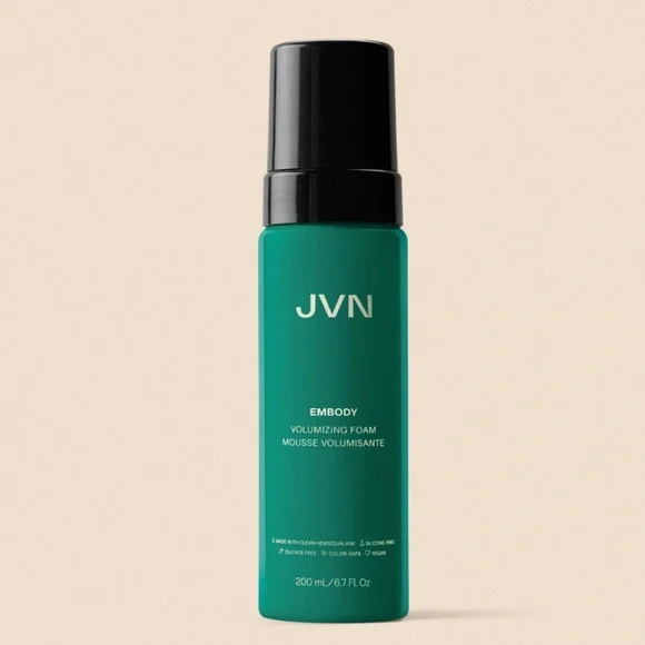 JVN Embody moisturizing and volume hair foam. - Picture 1 of 2